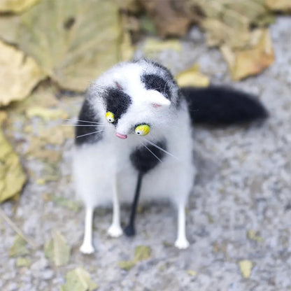 🎄✨Wollen vilten huisdieren – Eigenzinnige handgemaakte metgezelle