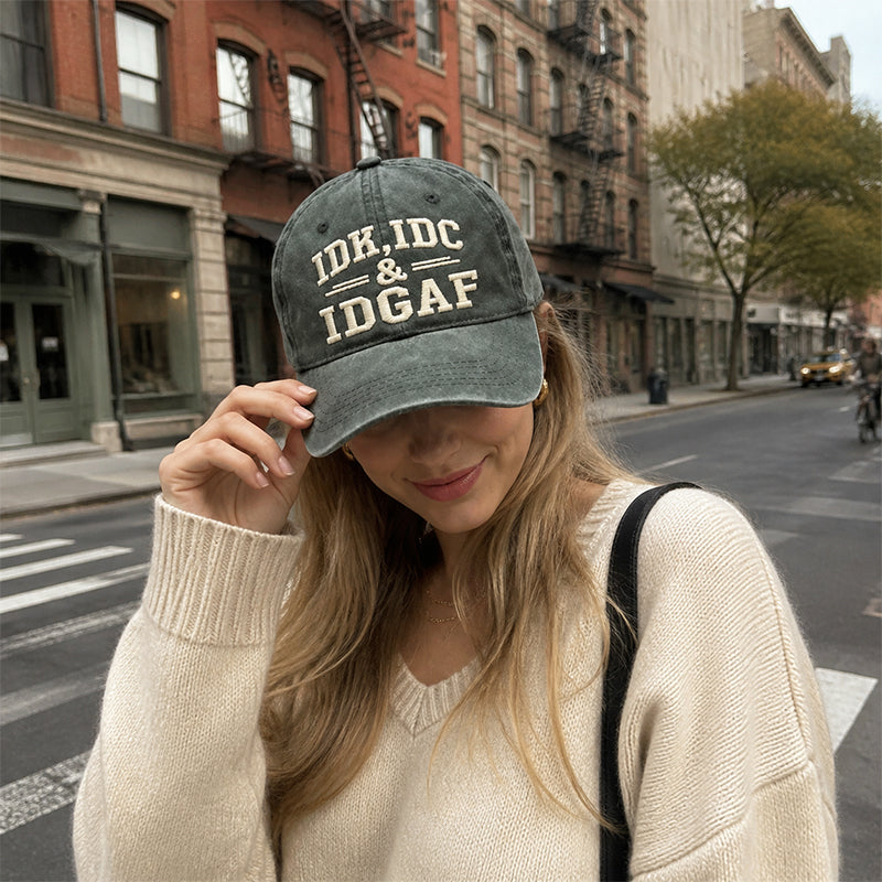 🧢 Geborduurde baseballpet