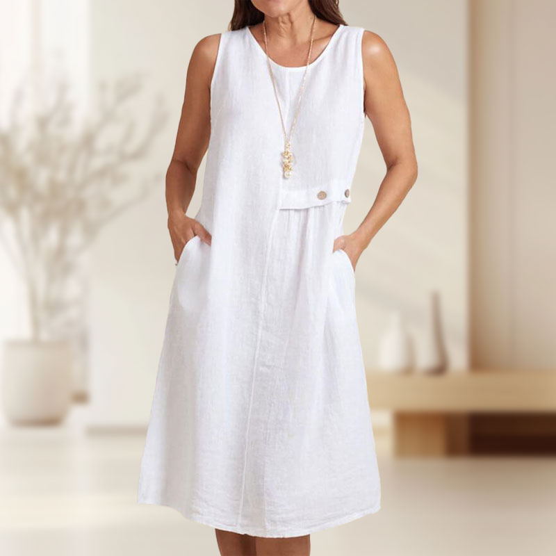 🌟Korting op nieuw product 49% KORTING🎁Jurk Met Knoopzakken