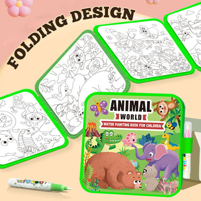 🌈 Watertekenboek voor kinderen: rustig boek 🌈