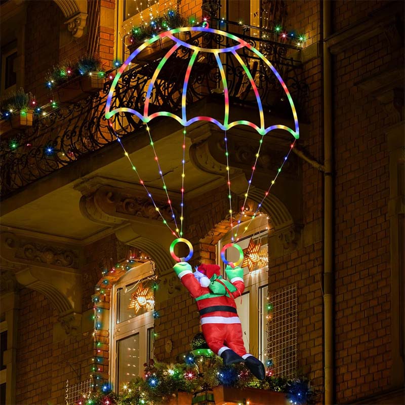 LED Santa Parachute Kerstverlichting
