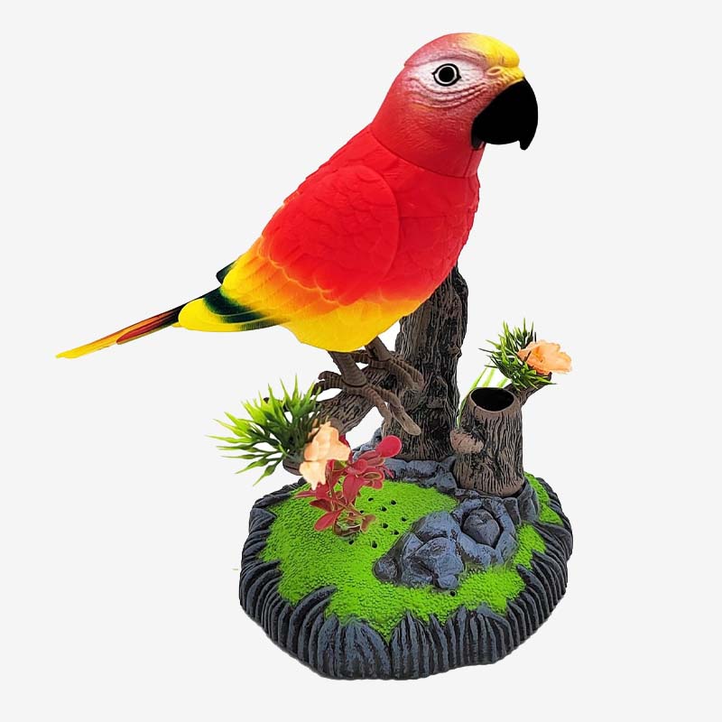 🐦🥰Interactief speelgoed met stemgestuurde tjilpende vogel