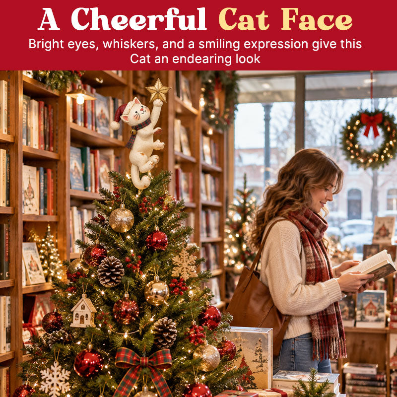 🐱 Cat Christmas Tree Ornament — Tired Of Generic Plain Christmas Decor!
