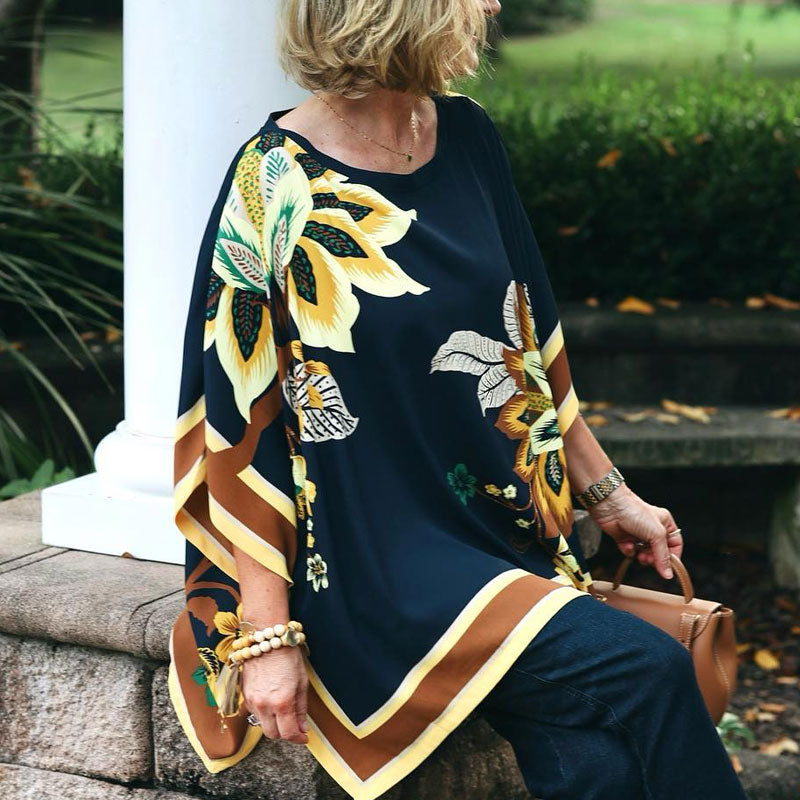 💞Tijdelijke aanbieding 49% KORTING🌟Bedrukt topje met korte mouwen