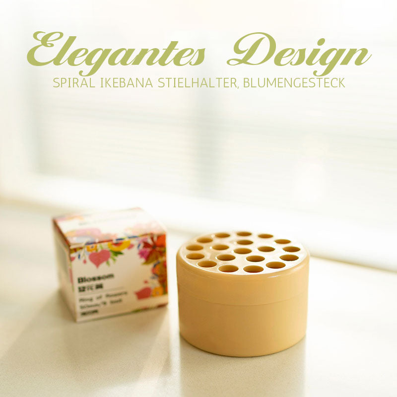 🎄Tijdelijke aanbieding 39% KORTING🎄Spiraalvormige Ikebana steelhouder