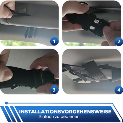 Opknoping mesh opbergtas voor autodak