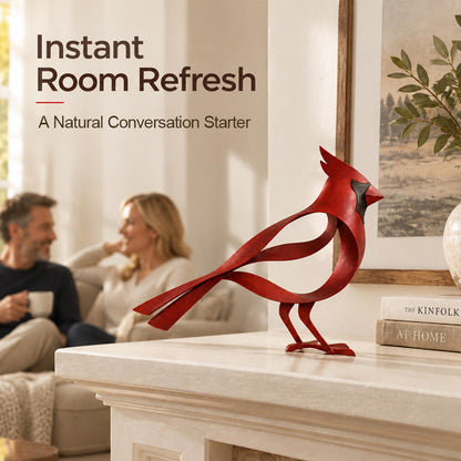 🕊️Metalen vogelsculptuur voor interieurdecoratie