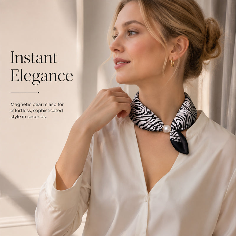 🤍 Ketting met parelsnoer en magneetsluiting – Magneetsluiting, in een paar seconden klaar! ✨📦
