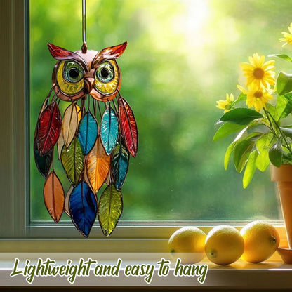 Gekleurde uilenhangers