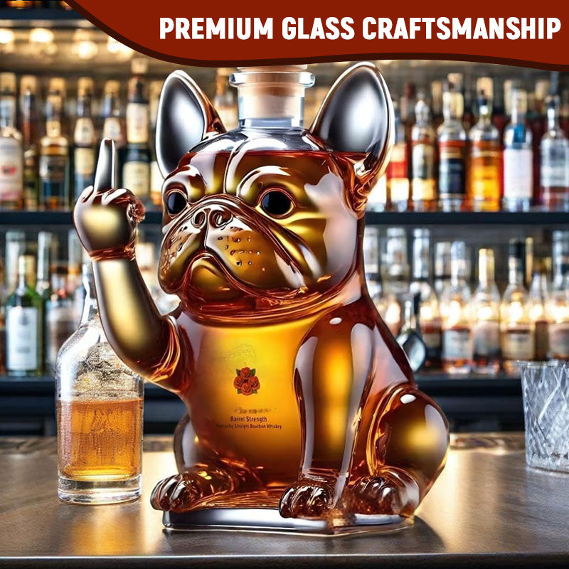 🥃Creatief gevormde whiskyfles