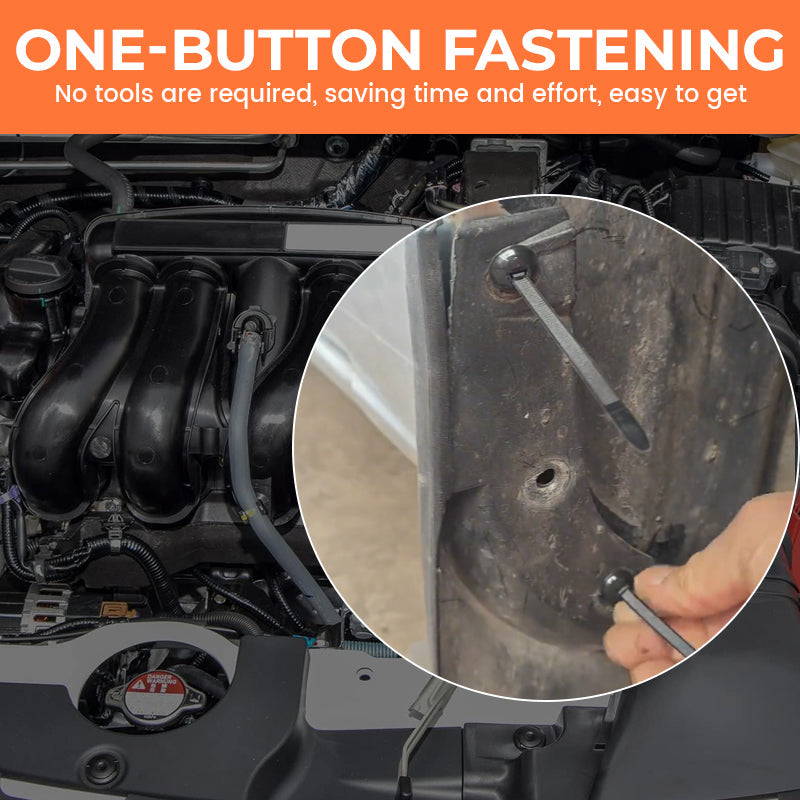 Universele nylon kabelbindergesp