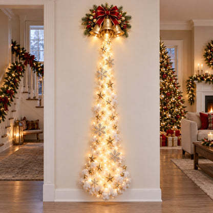 ✨Christmas Magic Trail-wandlamp – Een vleugje kerstmagie, rechtstreeks op je muur✨