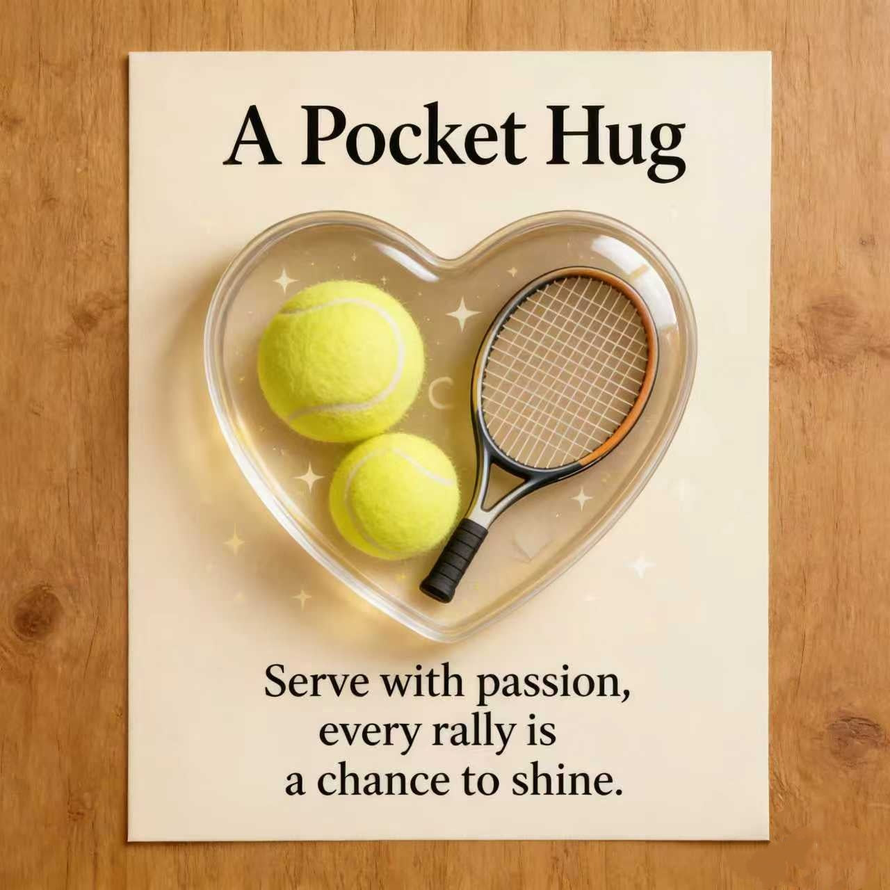 Pocket Hug met sportthem