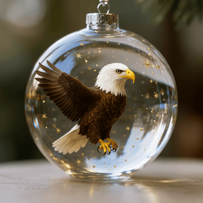 🔥🔥Laatste dag 49% korting - 2026 Wildlife Wonders CollectionTM Kristallen glasornament