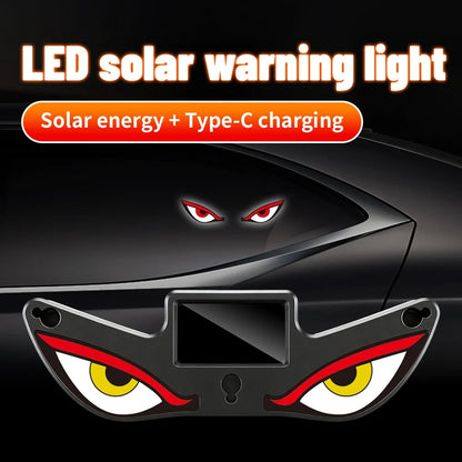 🔥Laatste dag: 49% KORTING - Solar Demon Eye LED-raamverlichting voor in de auto