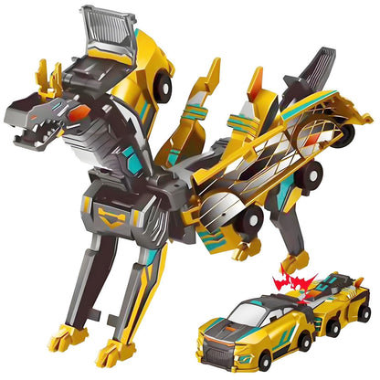 Nieuw product 2025 💥 Collision Transforming Dinosaur Car Toy