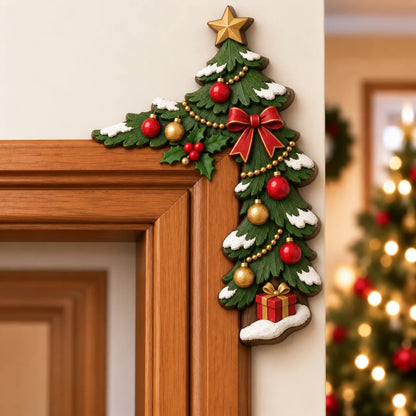 ⏰LAATSTE DAG 50% KORTING 🎅Kerst-Peekaboo-hoekversiering voor het deurkozijn