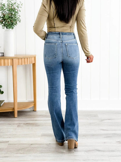 🍂Gratis verzending⏳Bum Control Bootcut Jeans👖