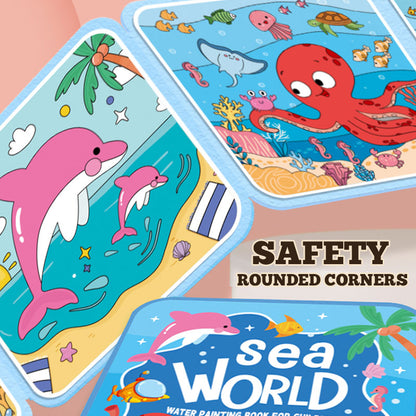 🌈 Watertekenboek voor kinderen: rustig boek 🌈