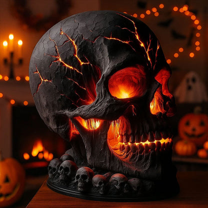 Lava Schedel Tafel Lamp💀