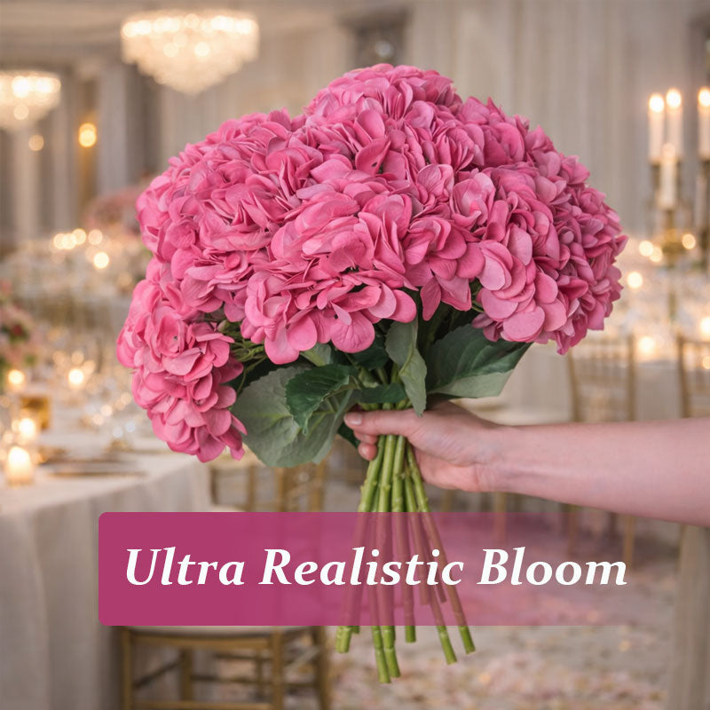 Kunstbloemen van hortensia