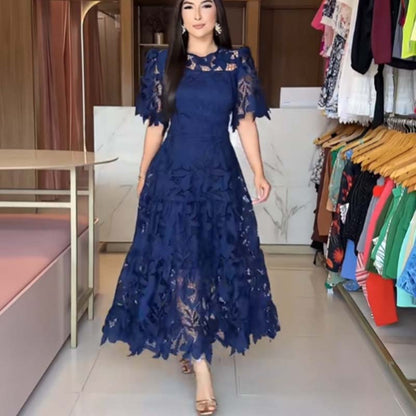 ✨Tijdelijke aanbieding 45% KORTING🎁Kanten Holle Jurk