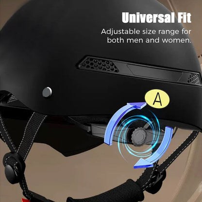 🛡️Ademende, lichtgewicht, botsbestendige motorhelm