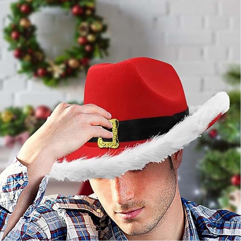 🌟 Kleurrijke, gloeiende cowboyhoed · Feestdecoratie 🌟