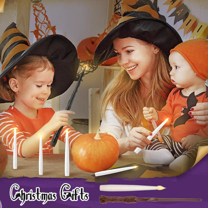 "LED Toverstaf met Zwevende Kaars – Magisch zwevend licht!"