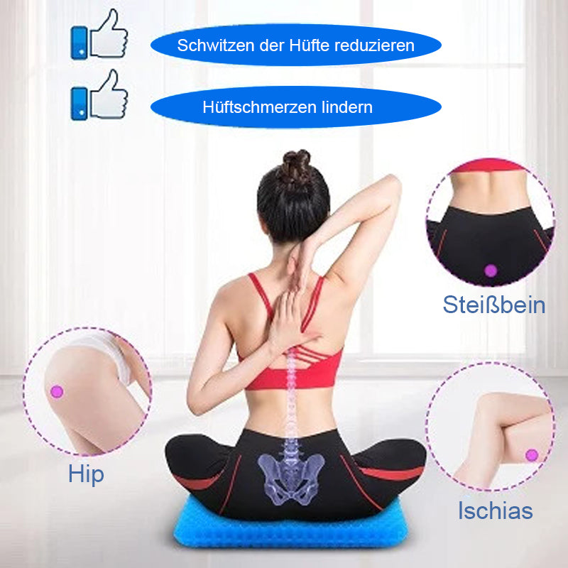 Honingraat gelkussen