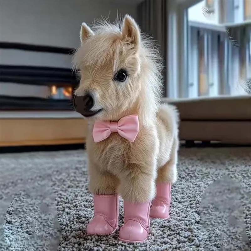 🐴 Elektrisch Pony Pluche Pop - Zacht En Schattig Komend ✨