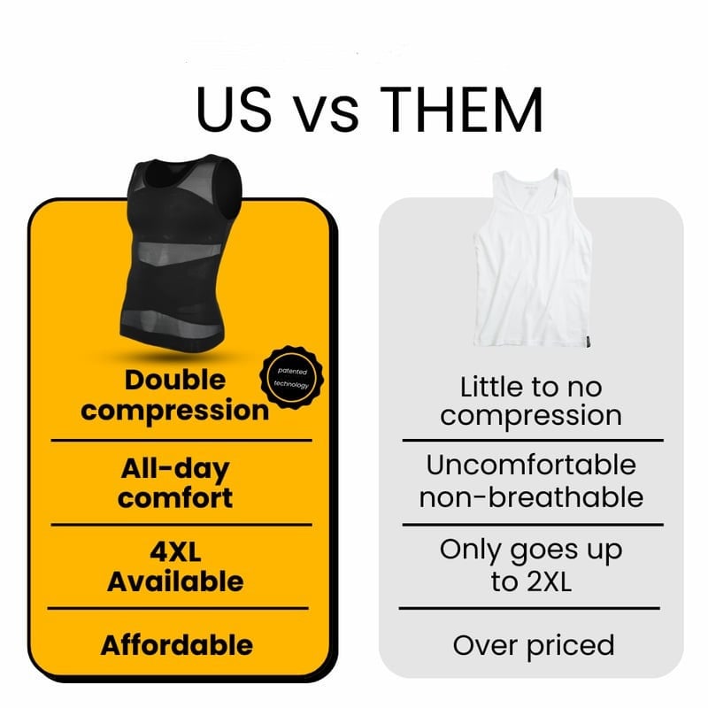 Shaping Tank Vest voor Heren