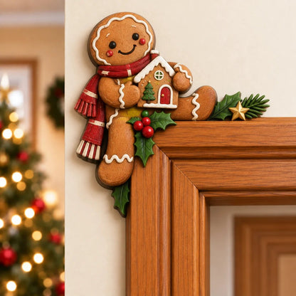 ⏰LAATSTE DAG 50% KORTING 🎅Kerst-Peekaboo-hoekversiering voor het deurkozijn