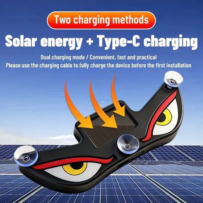🔥Laatste dag: 49% KORTING - Solar Demon Eye LED-raamverlichting voor in de auto