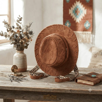 🔥🤠Rugzak in de stijl van een western-cowgirlhoed👜