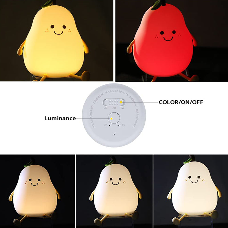 🍐Peervormige siliconen decompressielamp