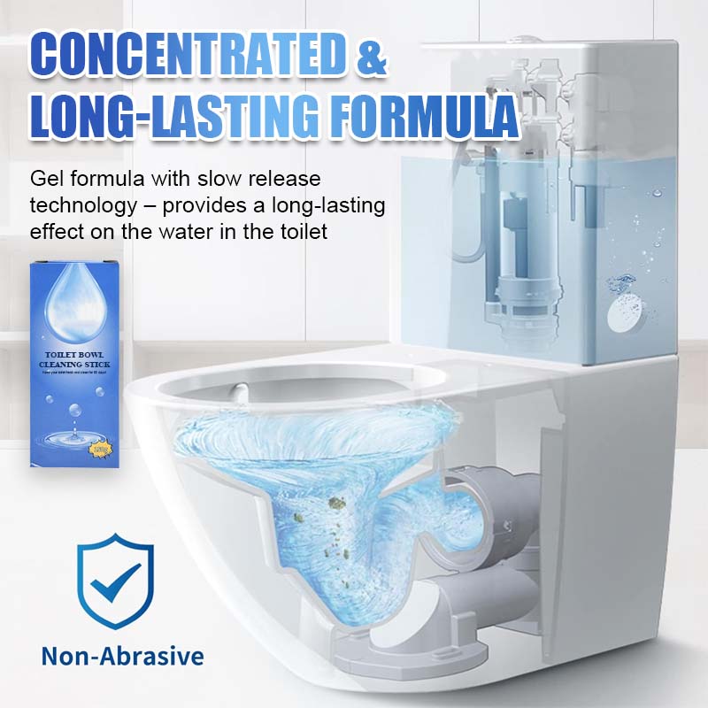 Toiletpot schoonmakende stick