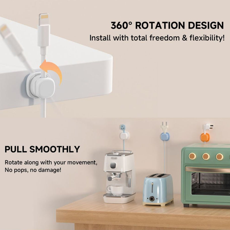 ✨Home Benodigdheden🏠Roterende kabelmanager