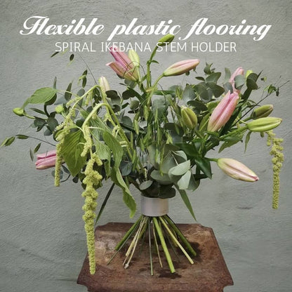 🎄Tijdelijke aanbieding 39% KORTING🎄Spiraalvormige Ikebana steelhouder