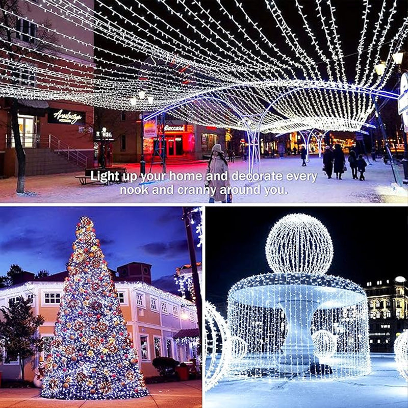 Decoratieve LED-lichtslingers – Perfect voor Kerstmis, bruiloften, feestjes en sfeervolle verlichting in huis