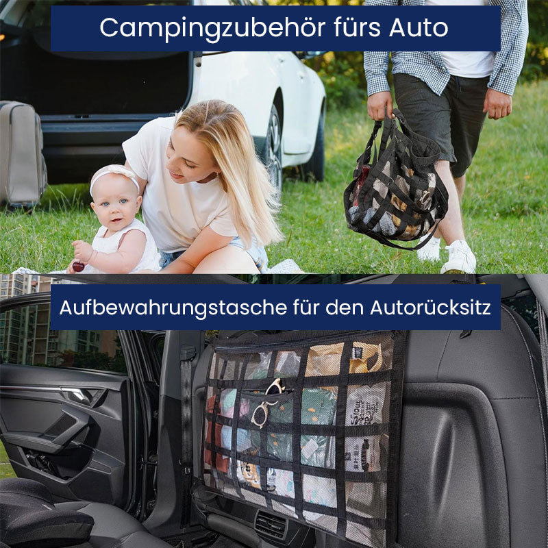 Opknoping mesh opbergtas voor autodak