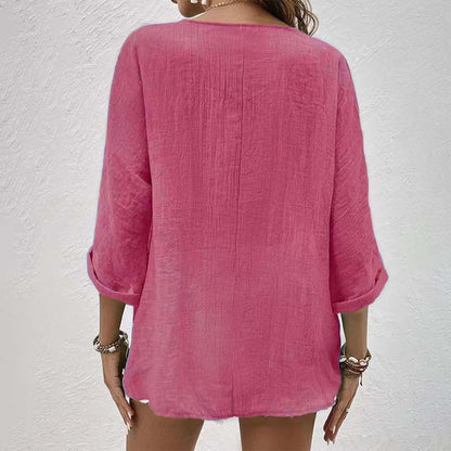 ✨Tijdelijke aanbieding 45% KORTING🎁V-hals Shirt Top