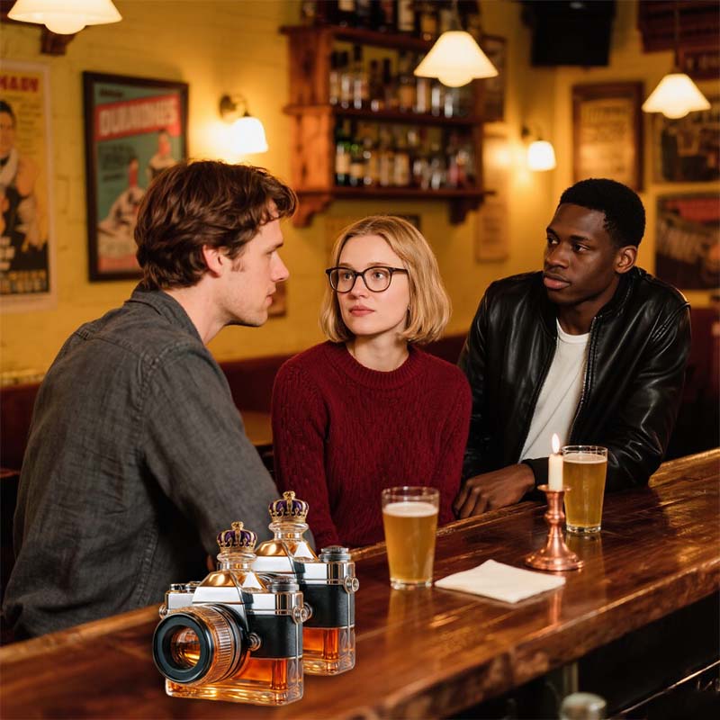 📷Glazen camerafles