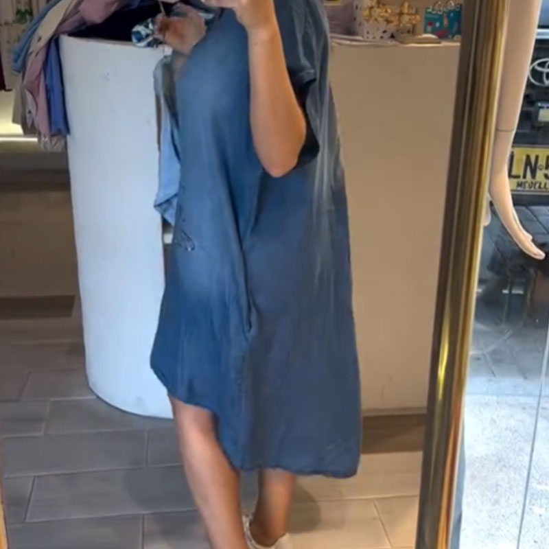 🌟Tijdelijke aanbieding 45% KORTING🎁Bedrukte Losse Jurk