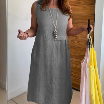 🌟Korting op nieuw product 49% KORTING🎁Jurk Met Knoopzakken