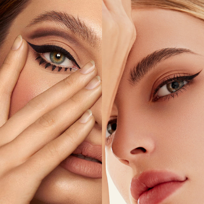 Eyeliner stempel uit één stuk