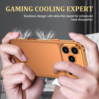 Metalen lens aluminiumlegering frame mobiele telefoon geval