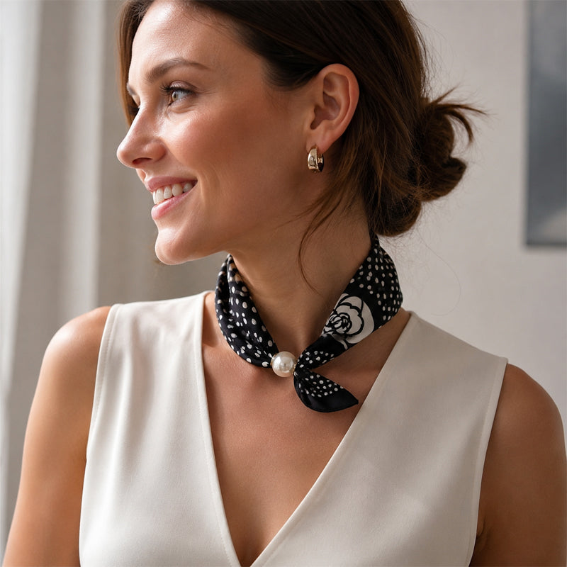 🤍 Ketting met parelsnoer en magneetsluiting – Magneetsluiting, in een paar seconden klaar! ✨📦