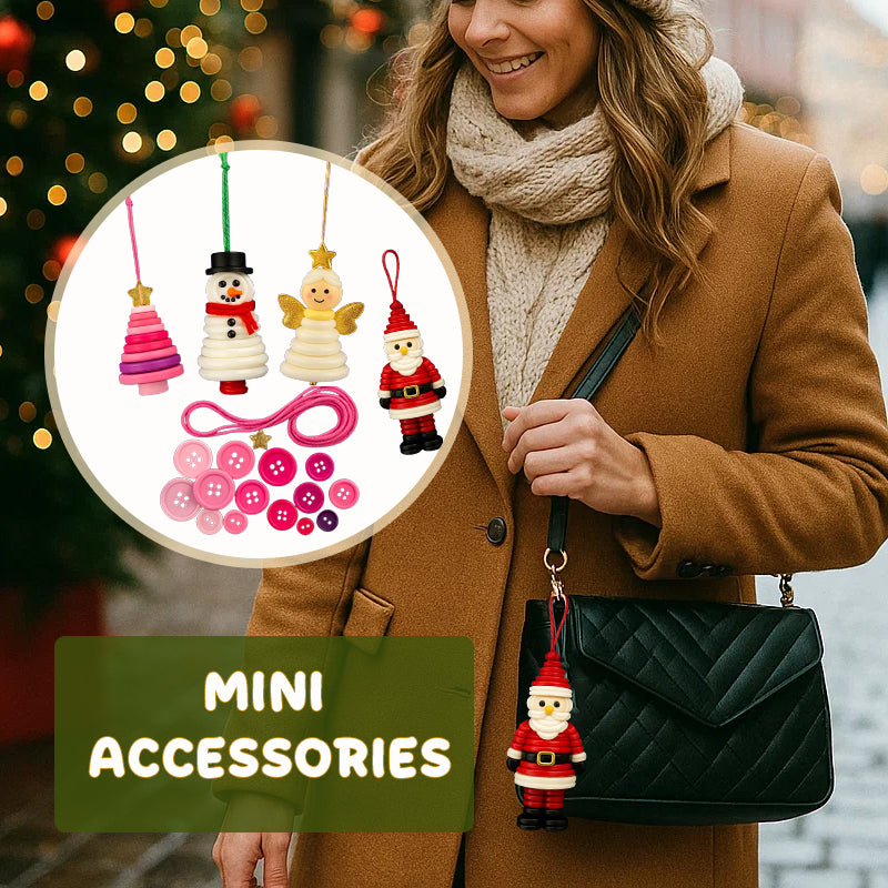 ☃️ DIY knoop sneeuwpop ornament kit