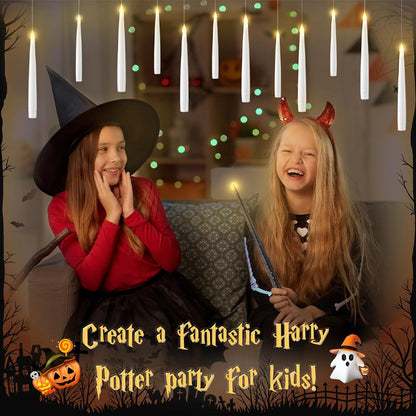 "LED Toverstaf met Zwevende Kaars – Magisch zwevend licht!"